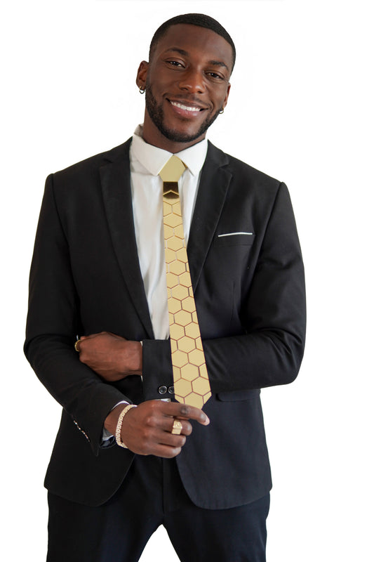 Aura Tie - Gold