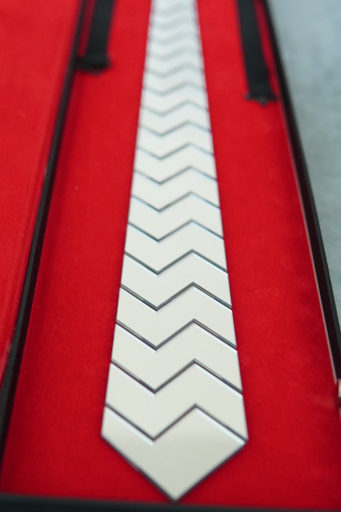 Silver Aura Tie