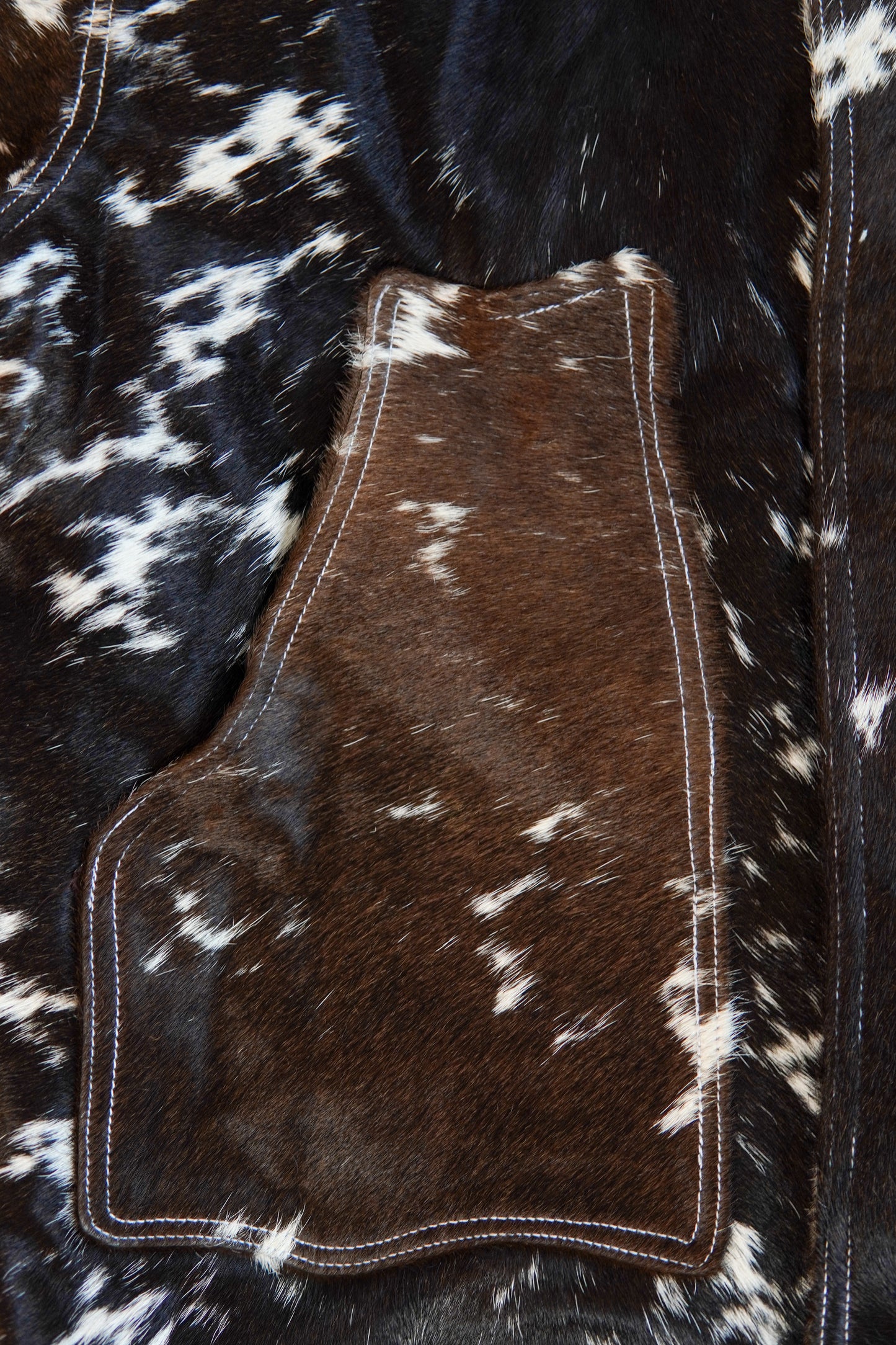 Wavy Goat Skin Jacket