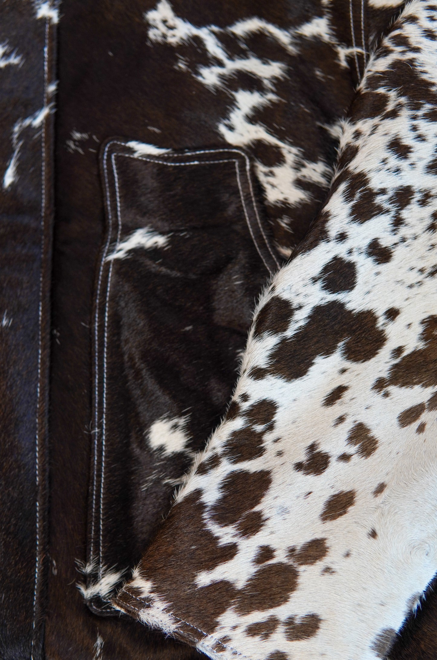 Wavy Goat Skin Jacket