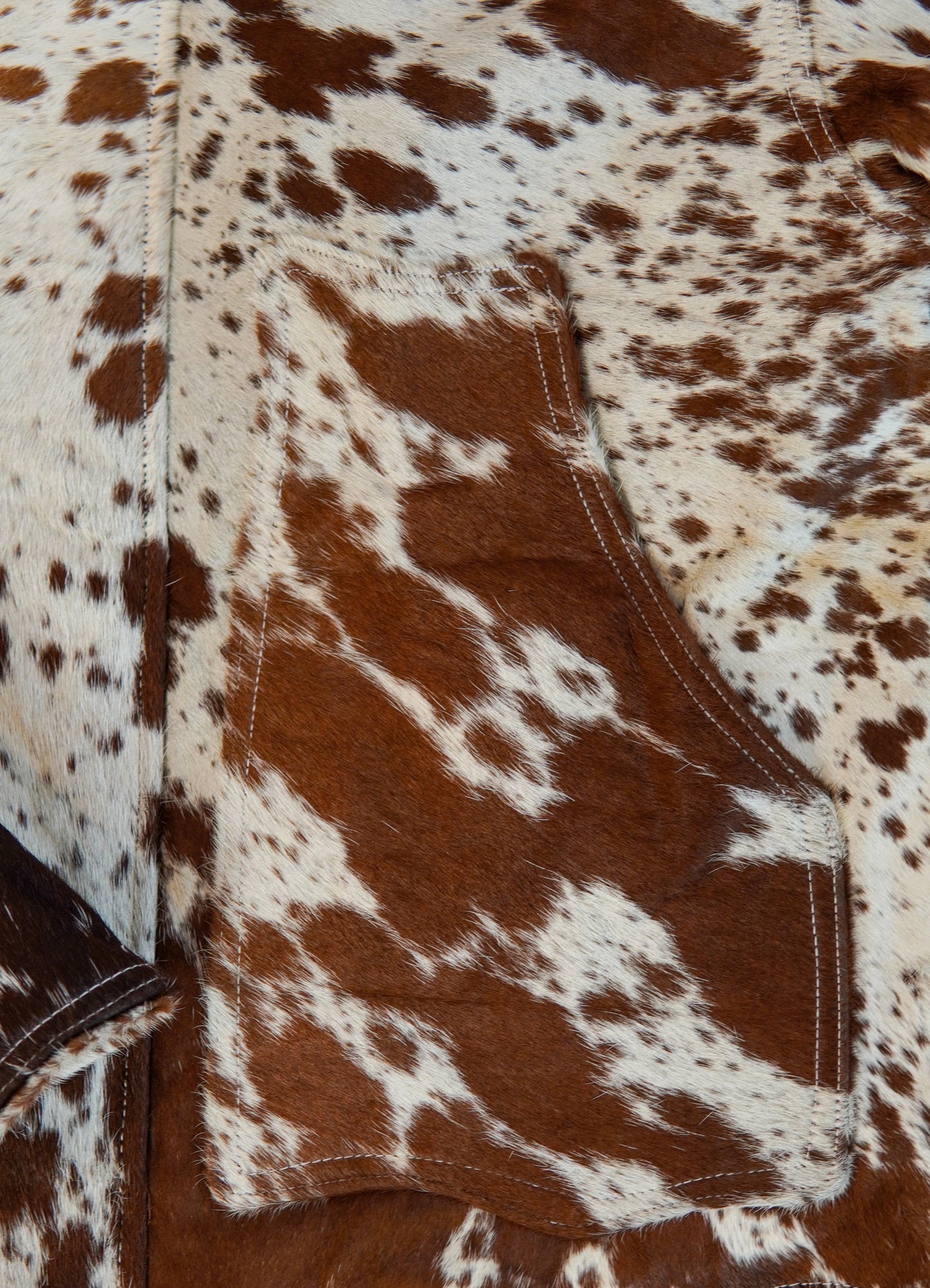 Wavy Goat Skin Jacket