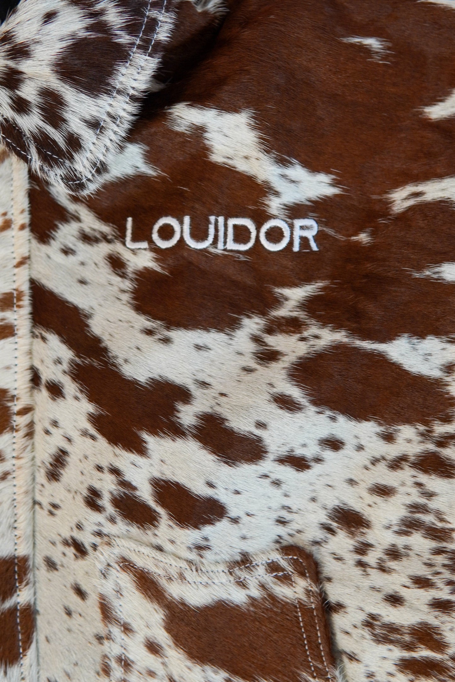 Wavy Goat Skin Jacket